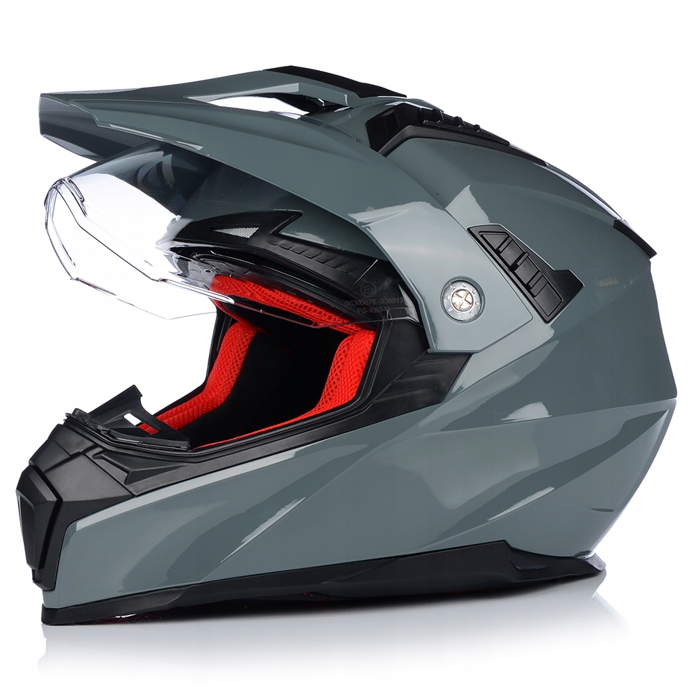 KASK MOTOCYKLOWY | VITO MOLINO | ENDURO CROSS QUAD ATV + SZYBA + BLENDA Rozmiar S