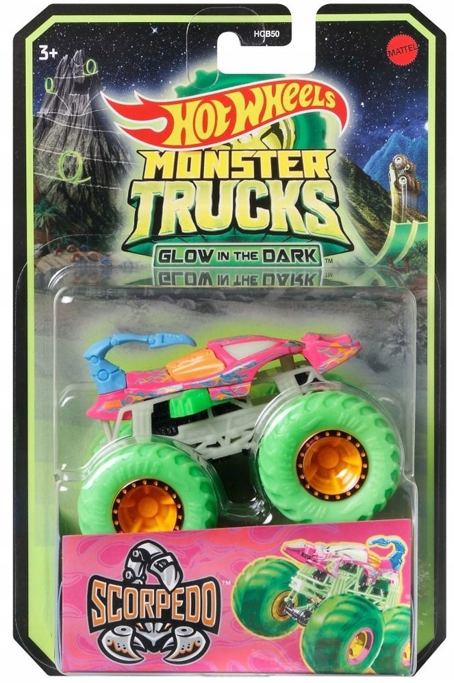 

Scorpedo Glow Auta Hot Truck Monster Trucks