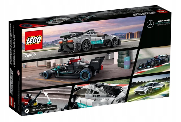 LEGO Speed ​​Champions Mercedes AMG: F1 i ONE 76909 Номер продукта 76909
