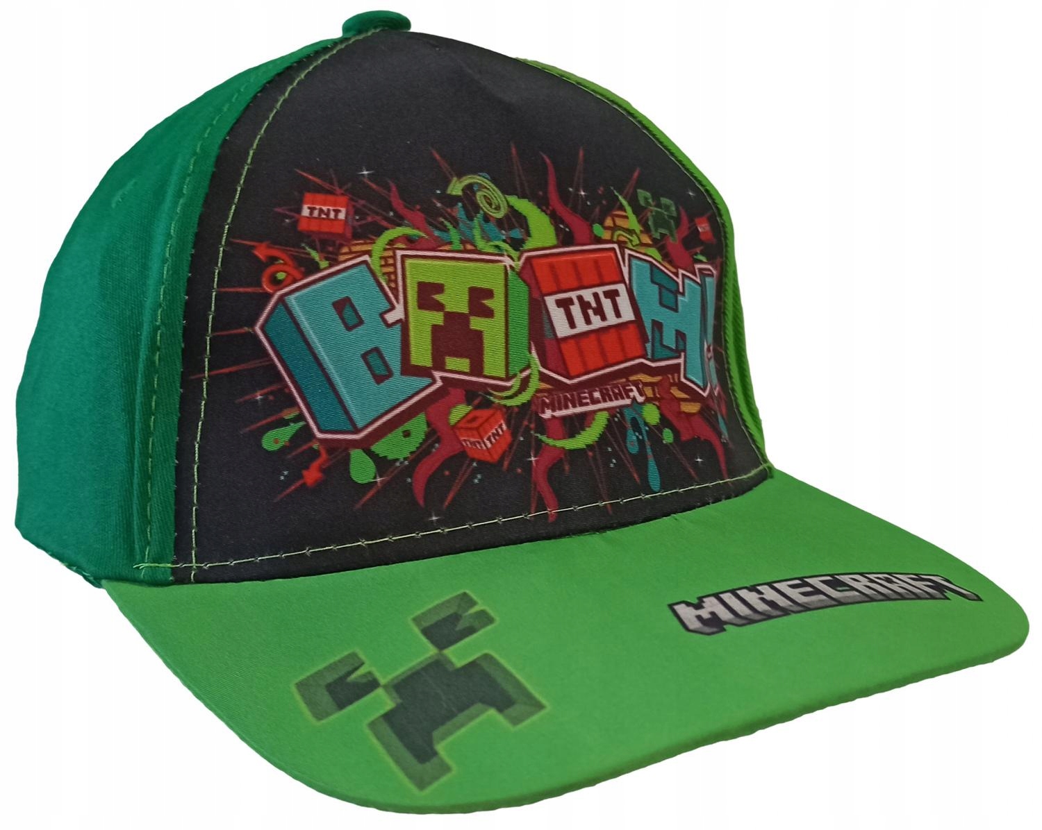 Czapka Czapeczka Minecraft Baseballówka Dla dzieci