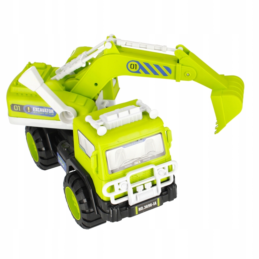 KOPARKA ZABAWKI dla dzieci MEGA CREATIVE auto CIĘŻAROWE kolorowe SAMOCHÓD Model 501604