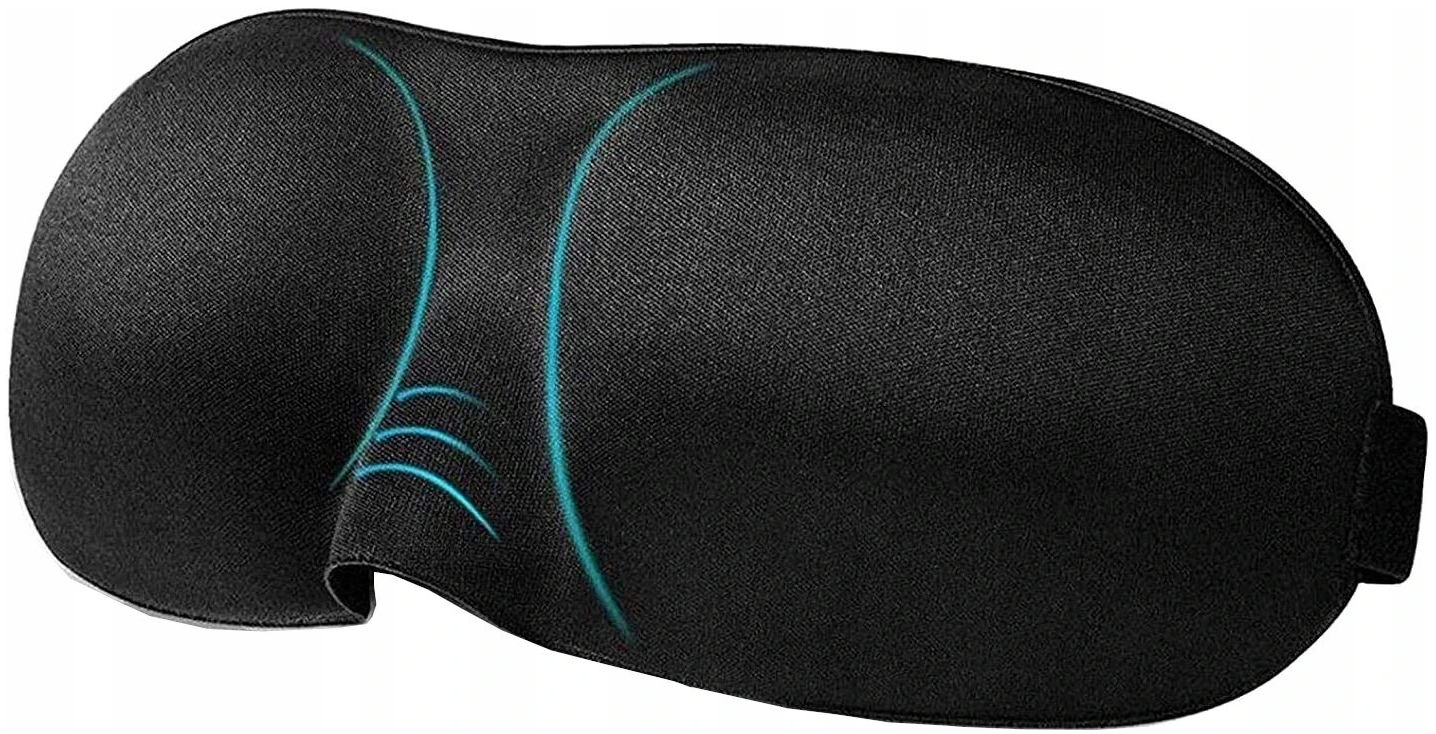 

Opaska Na Oczy Do Spania Maska Czarna 3D