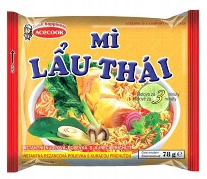 Levně Lau Thai kuřecí polévka Acecook 78g