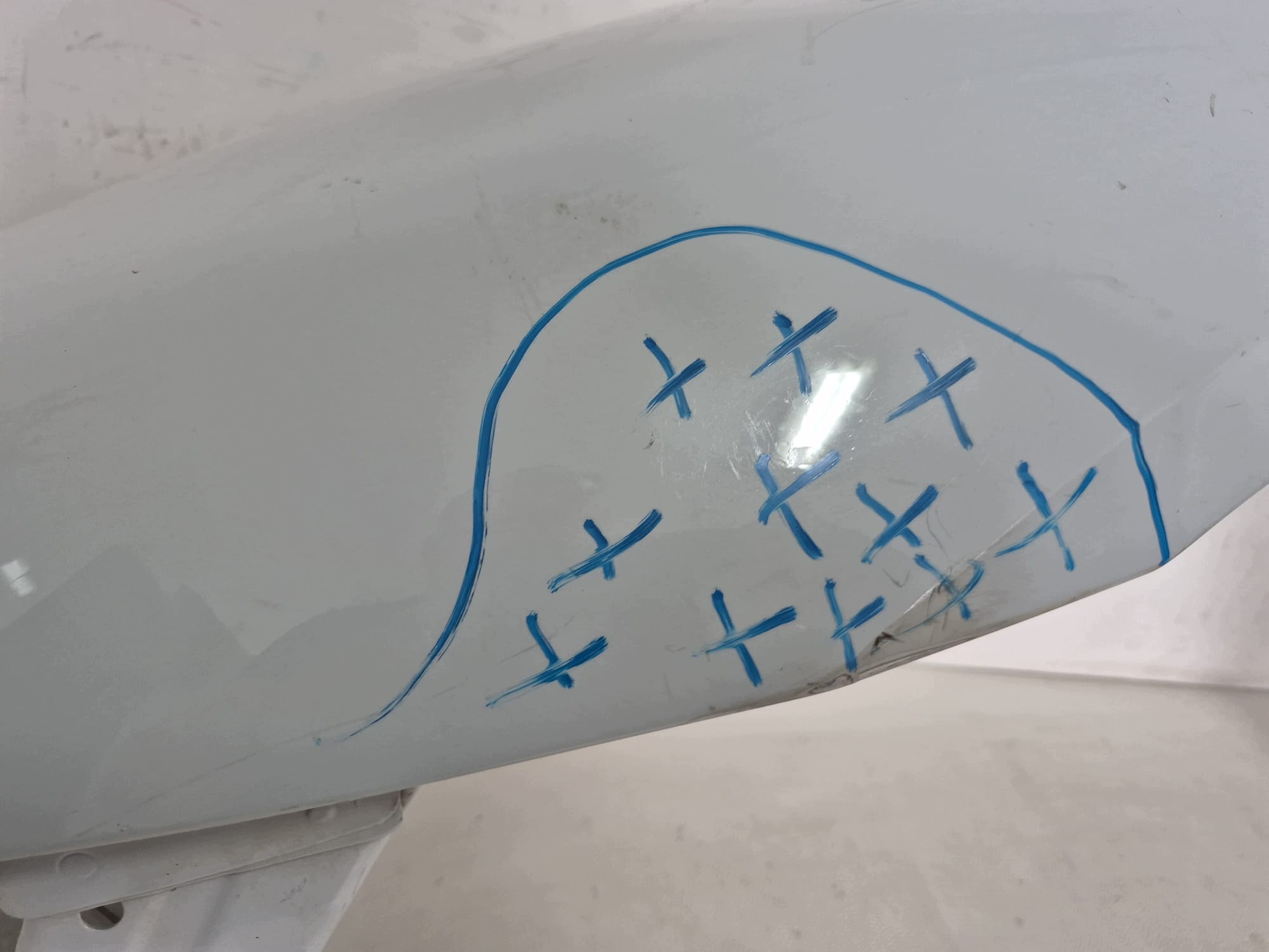 PORSCHE TAYCAN 9J1 19- fender left front front 9J1805625