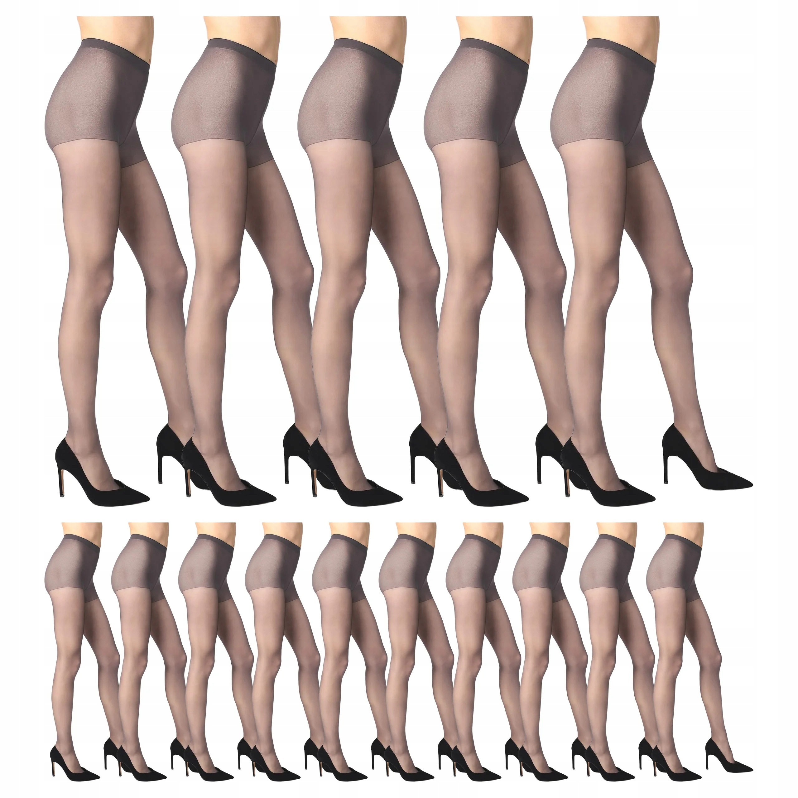 15 x Polomatné Punčocháče 15 Marilyn Punčocháče 15 gris 2 S
