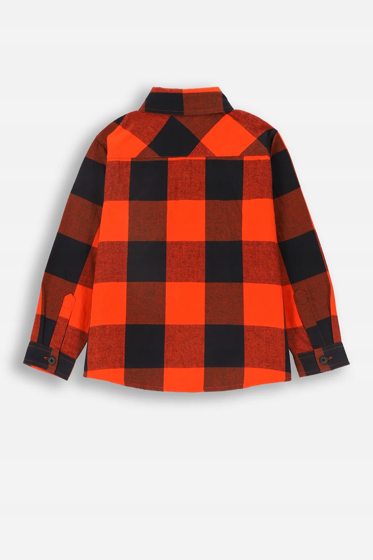 Chłopięca Koszula Czerwona W Kratę Długi Rękaw 146 Coccodrillo ZC4 Rękaw długi rękaw