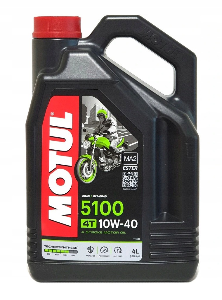 

Olej Półsyntetyczny Motul 5100 10W40 Ester 4 litry