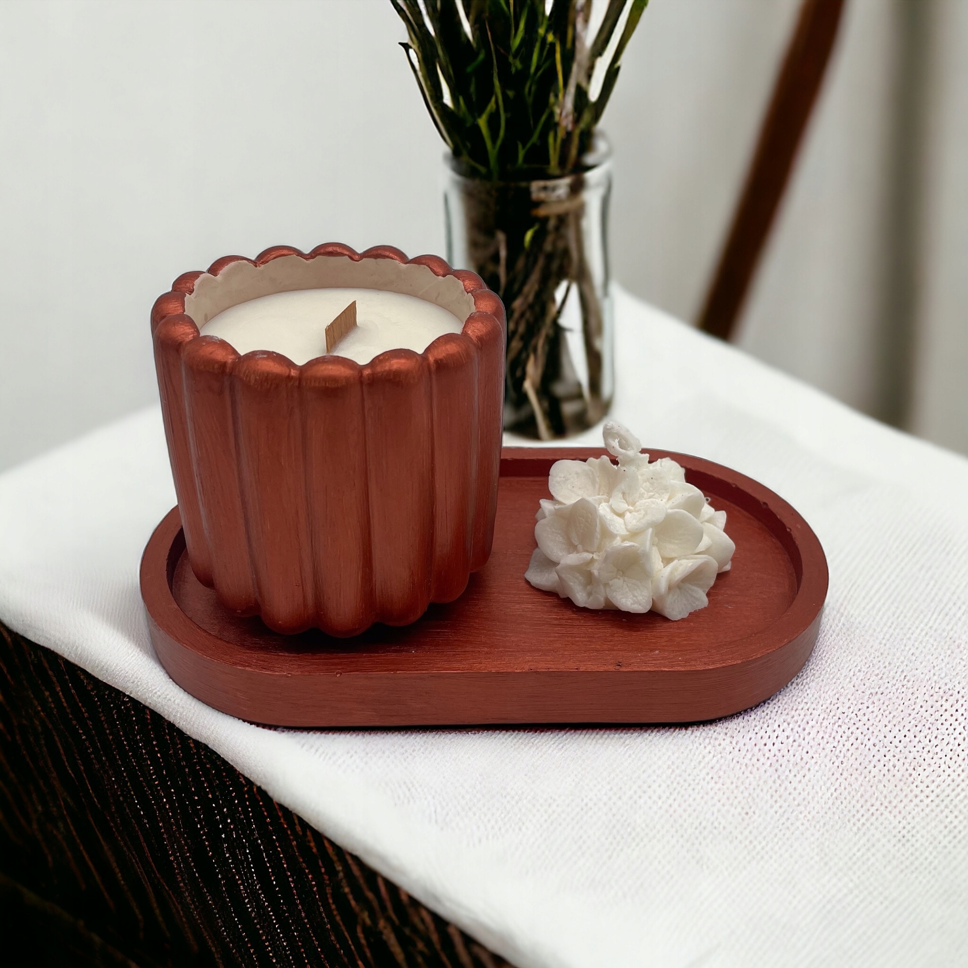 Sádrová sada malovaná Kašmír