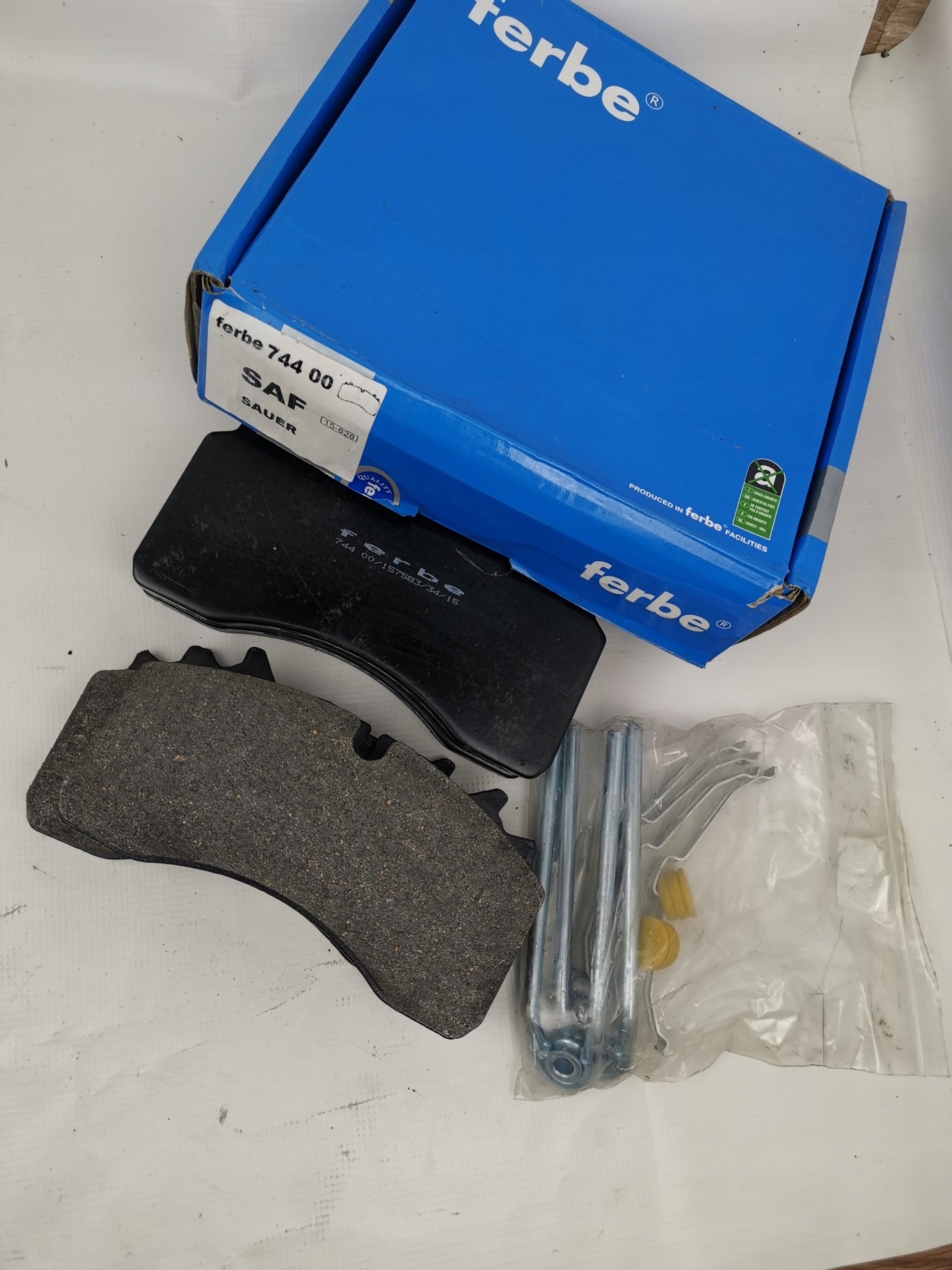 WVA 29162 Колодки гальмівне BPW SAF 3057008400