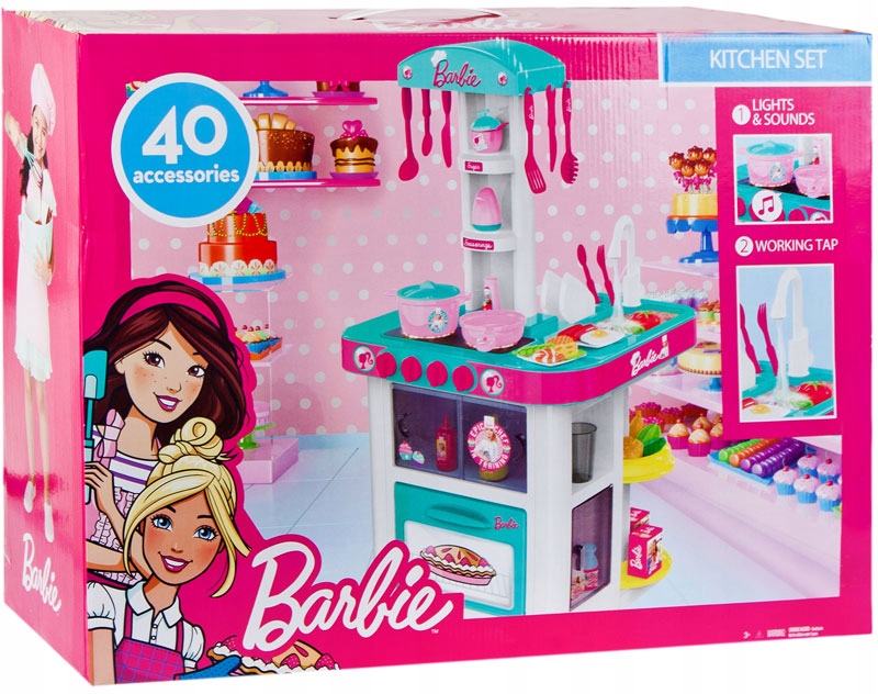 

Barbie Kuchnia Kran z Wodą Dźwięk Dla Dzieci