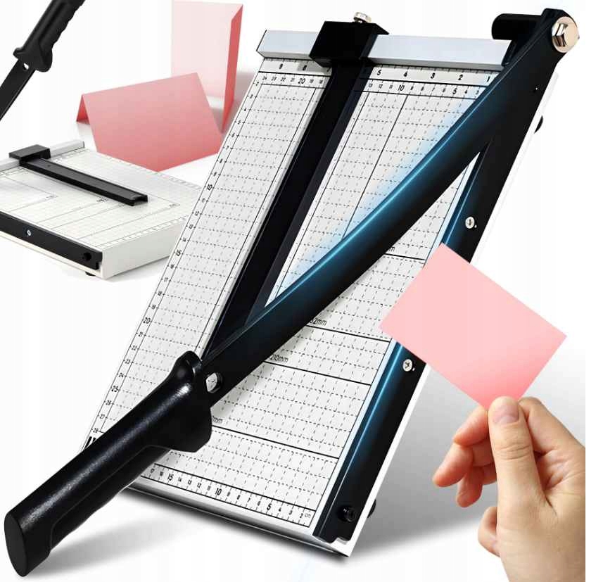 GILOTYNA TRYMER OBCINARKA MASZYNKA MASZYNA DO CIĘCIA PAPIERU A4 A5 METALOWA