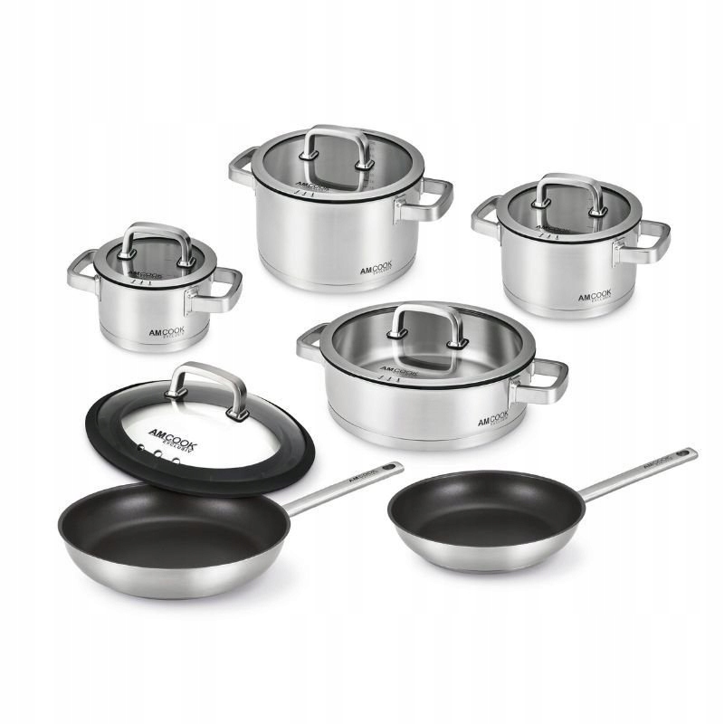 

Zestaw Garnków Am Cook S11PLUS