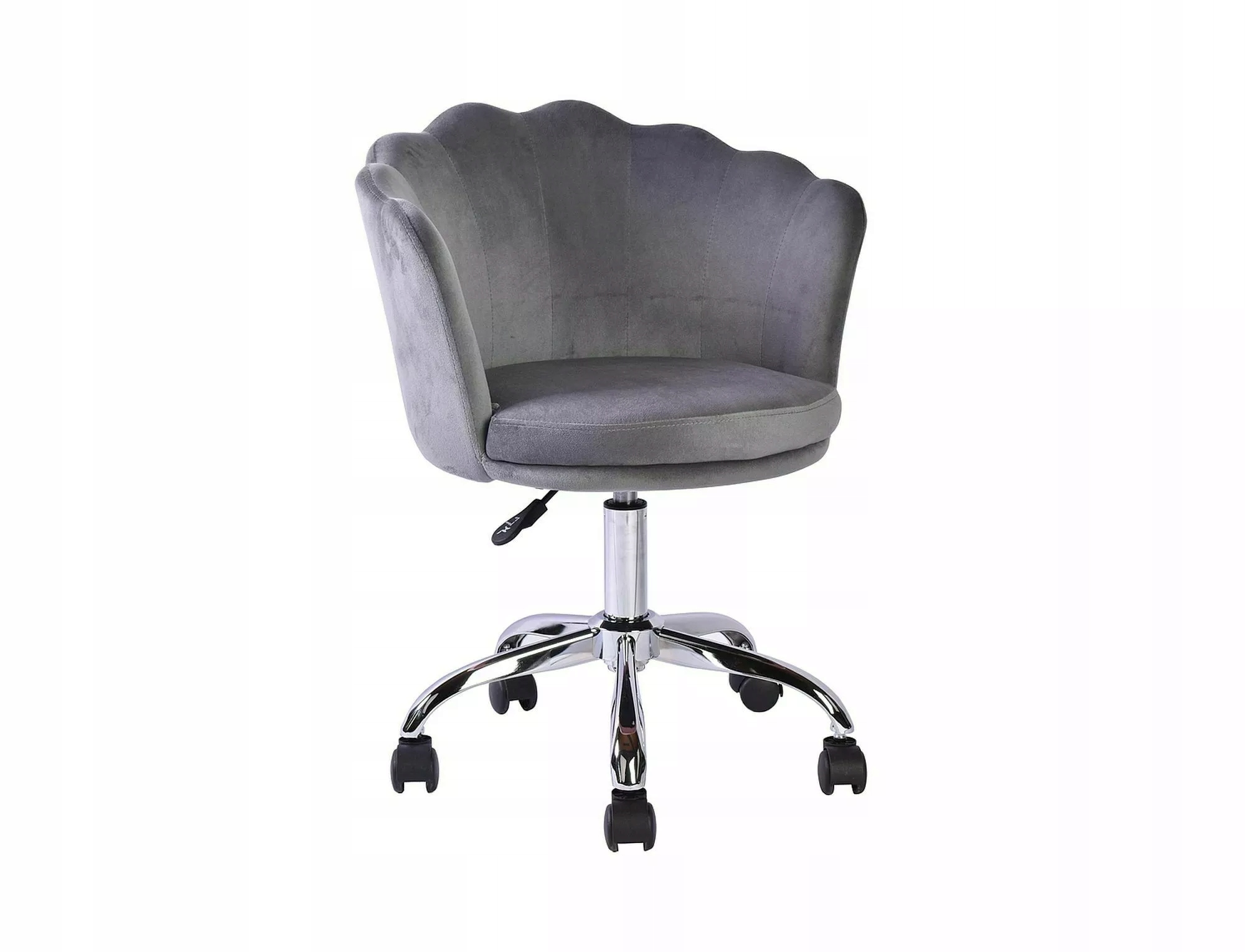 Otočné kreslo kancelárska stolička Rose Velvet šedá Sig