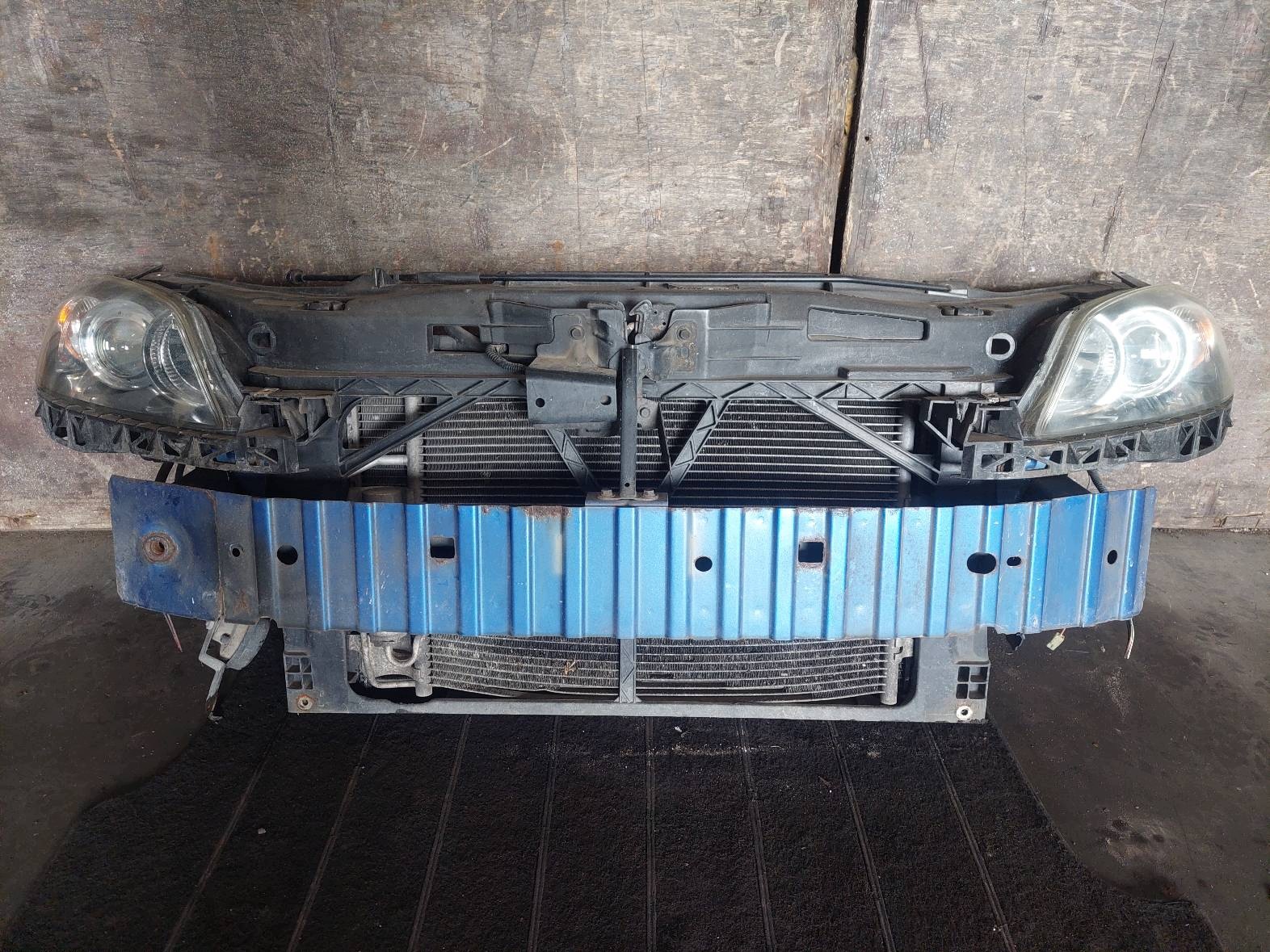 bumper front + support panel for radiators pillar iron lights MAZDA 3 and BK 27B