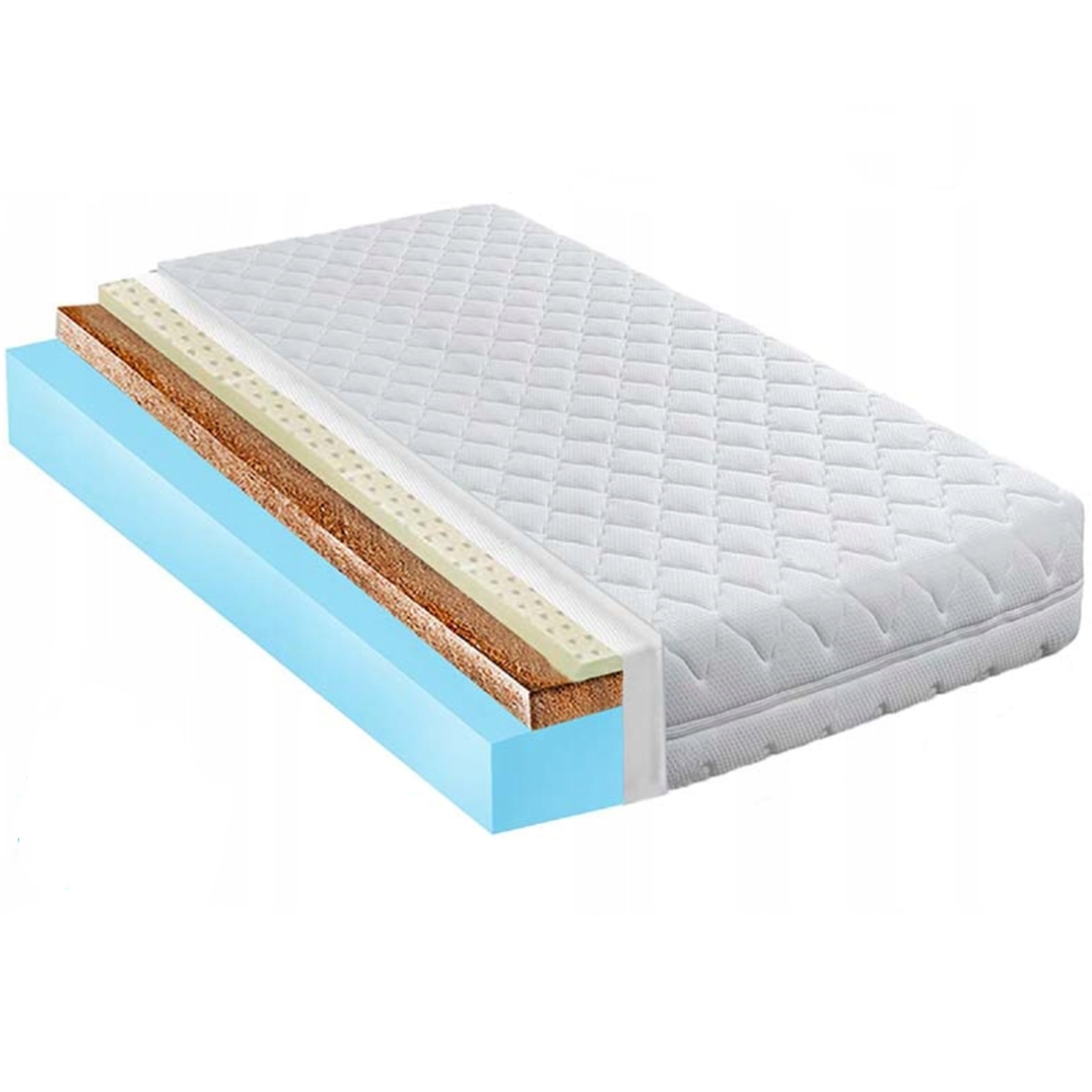 90X200 Odolný Matrac S Latexovým Kokosom 20 CM