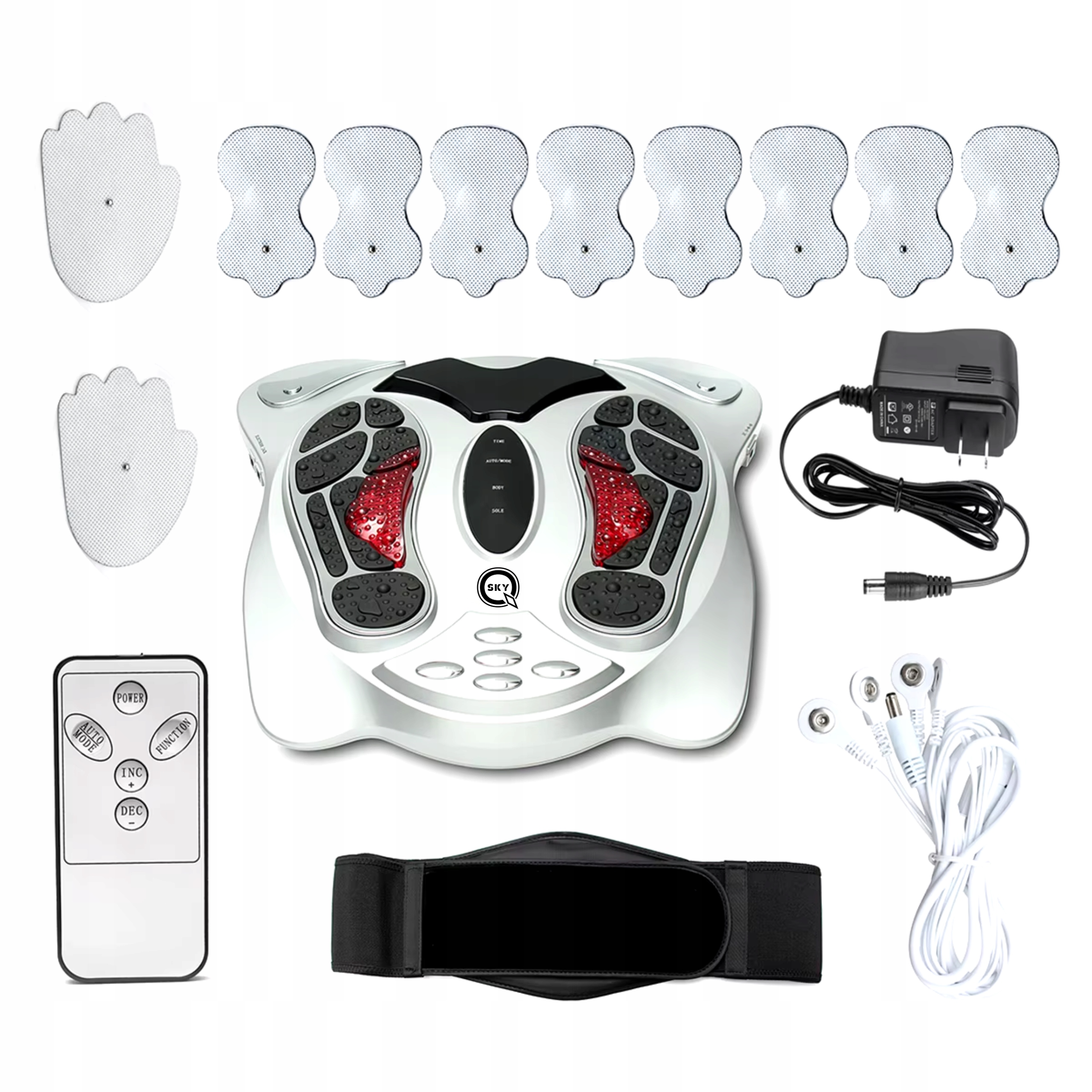 Masażer Stóp Z Podczerwienią I Terapią Tens Elektrostymulator Do Masażu