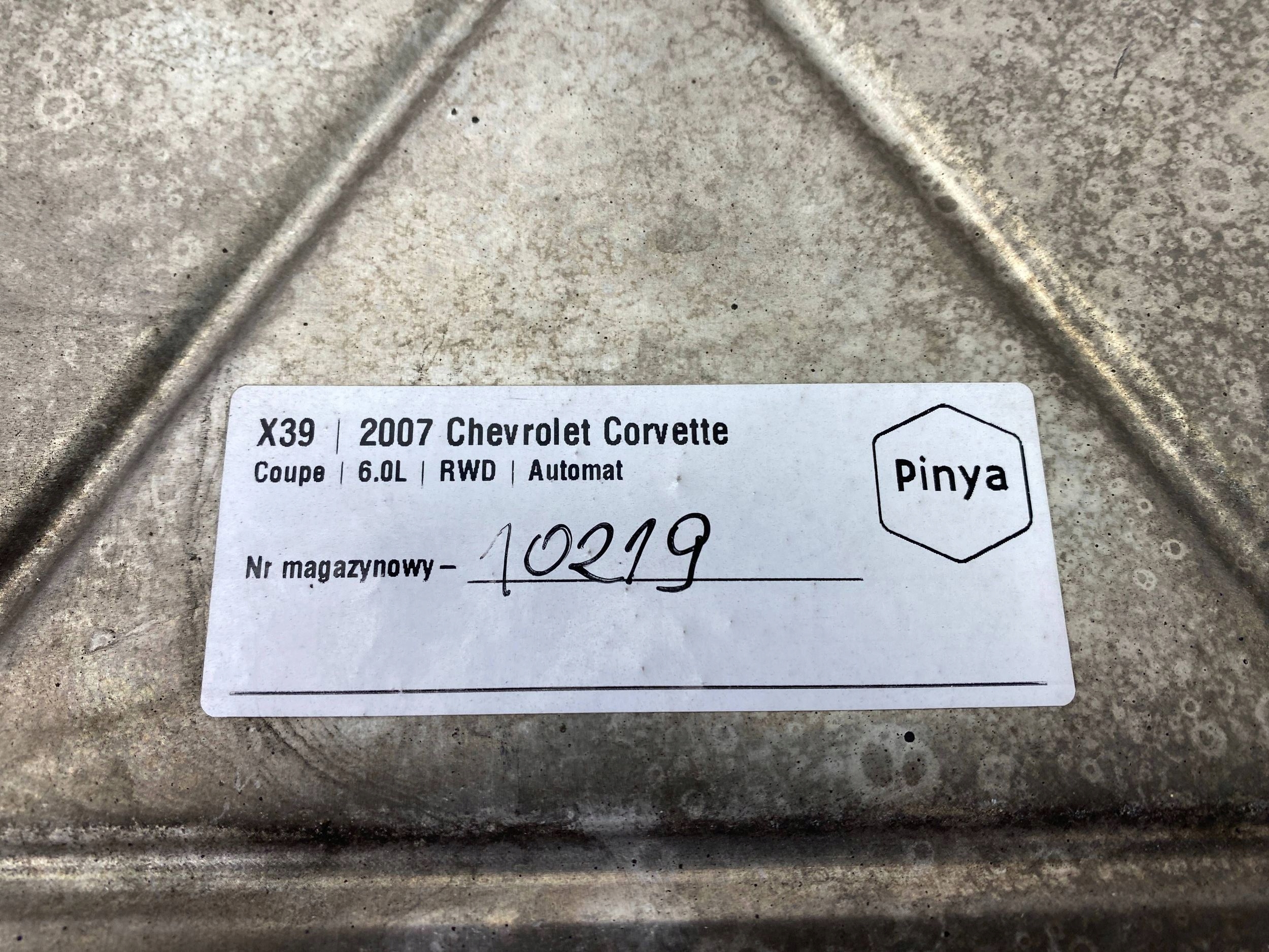 cover front Chevrolet Corvette C6 2005+