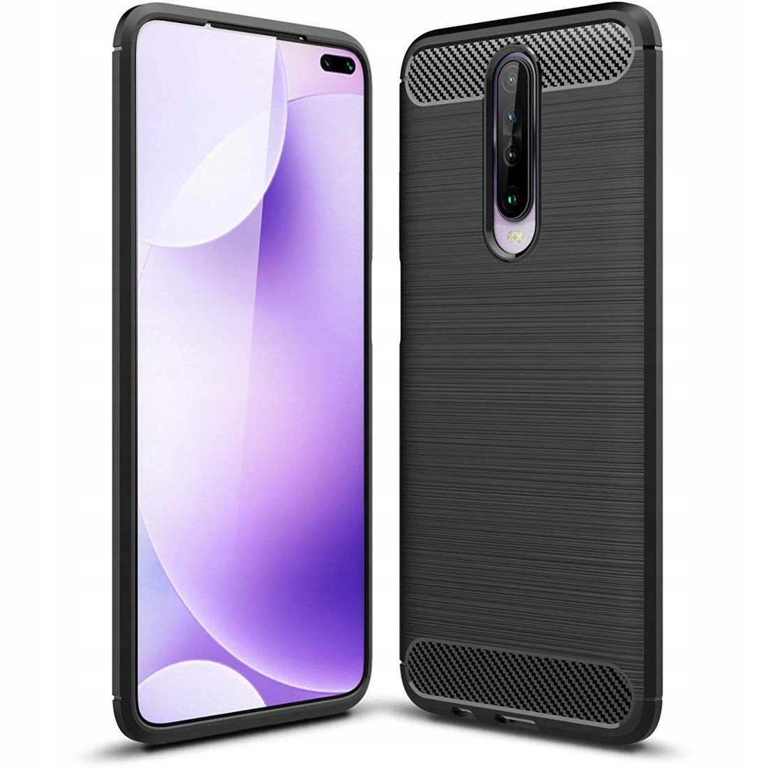 

Etui Karbon do Redmi K30, Obudowa, Case, Cover Tpu