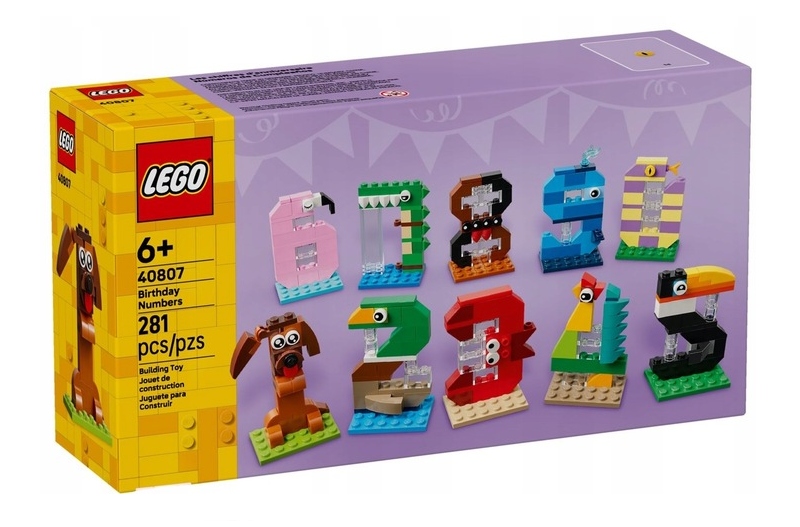 Lego 40807 Creator Narozeninové Číslice
