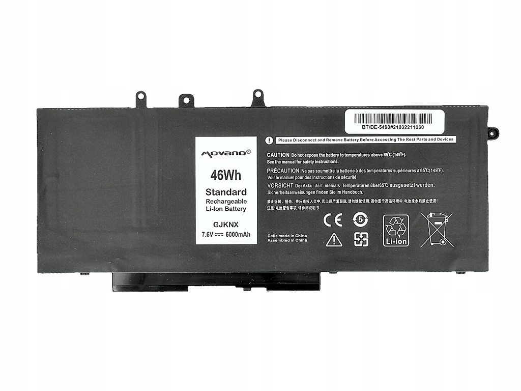 

Bateria Movano do Dell Latitude 5490 5590