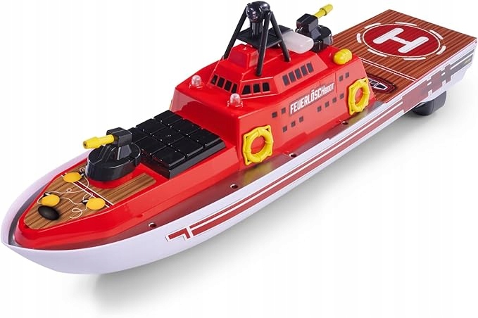 Carson RC Fireboat 2.4G Łódź Strażacka Zdalnie Sterowana RTR LED