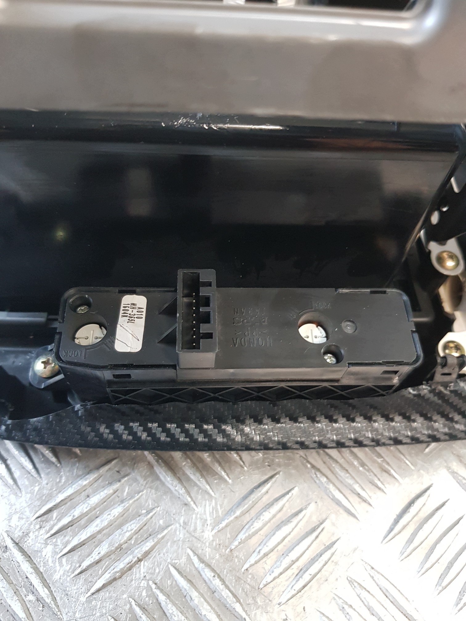 PANEL KLIMATZYACJI des lüfters HONDA CIVIC VII