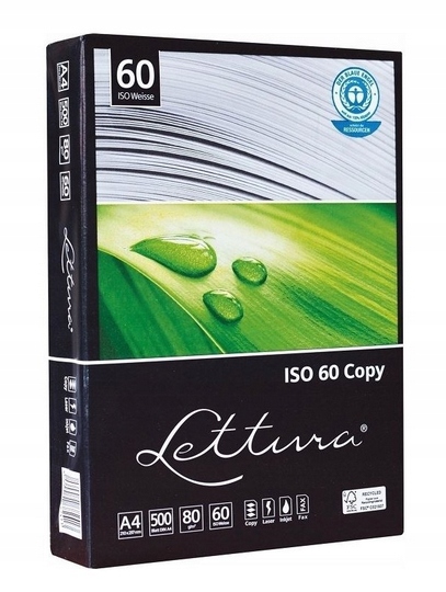 Papier ekologiczny Lettura format A4 500 arkuszy