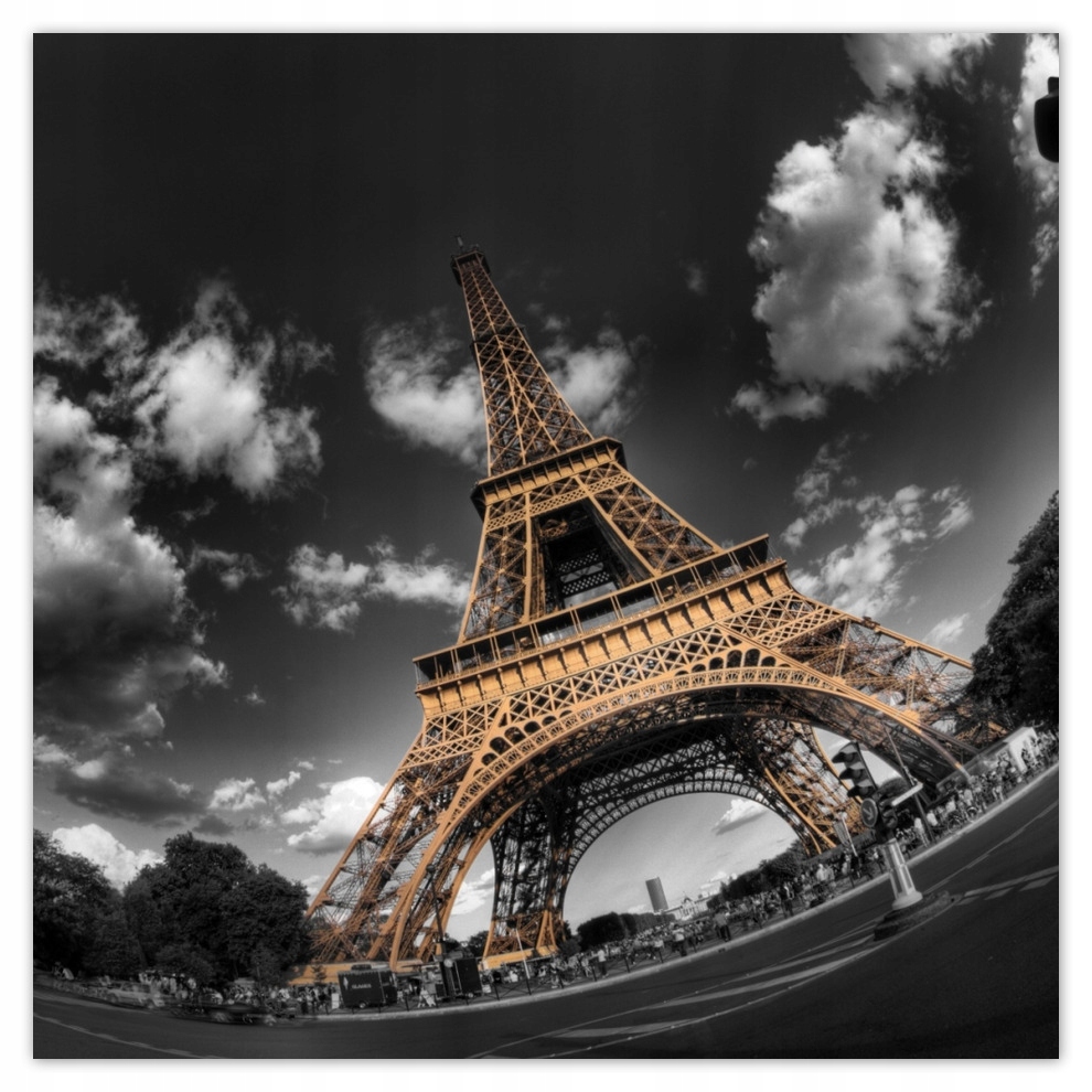 

Fototapety flizelina 208x208 Złota Wieża Eiffla