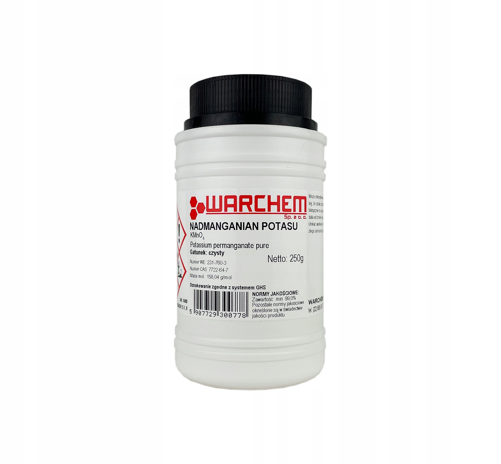 

Nadmanganian Potasu 250g Warchem [51805]
