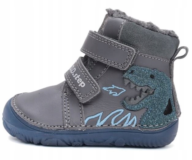 Barefoot Buty Dziecięce 25 Buty Zimowe Dla Dziecka S073-52943 Dark Grey