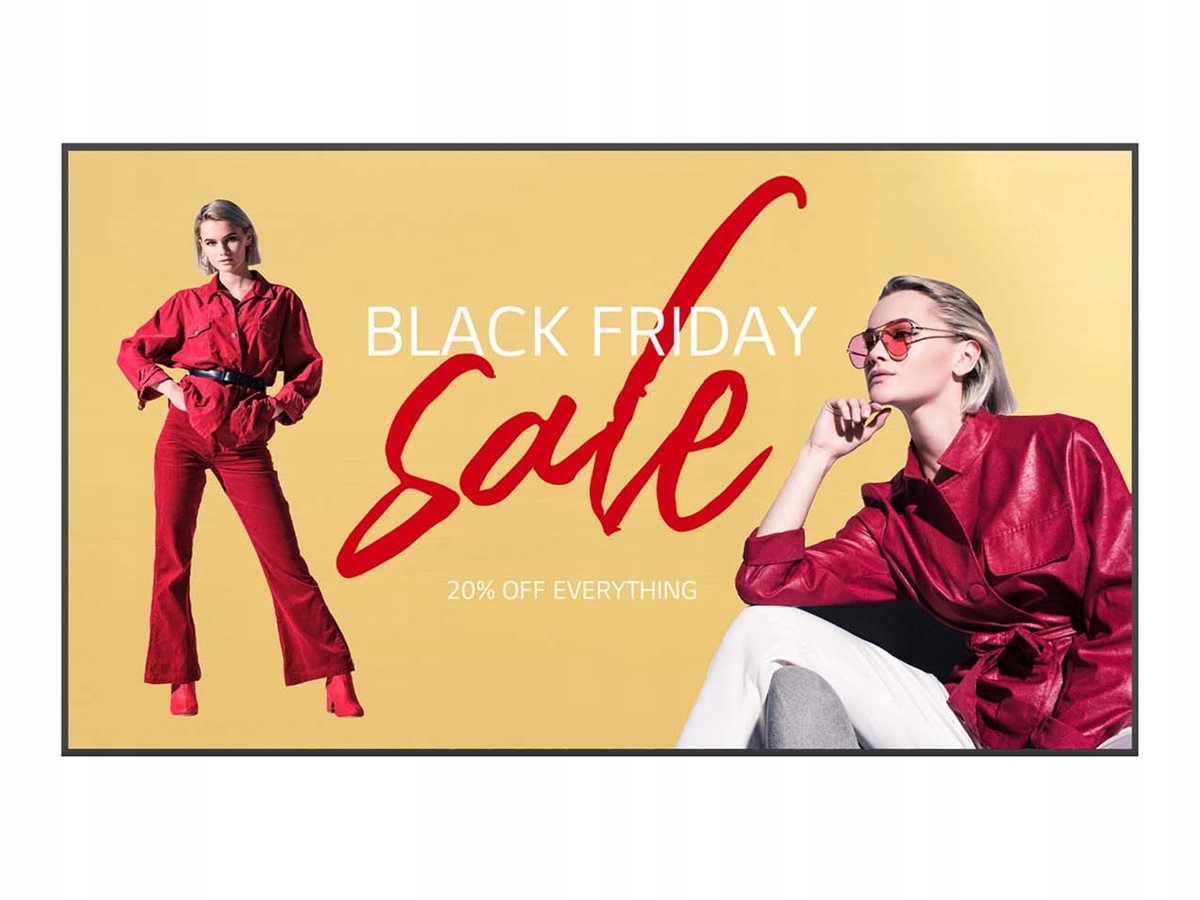 Monitor LG 110UM5K-B + Uchwyt