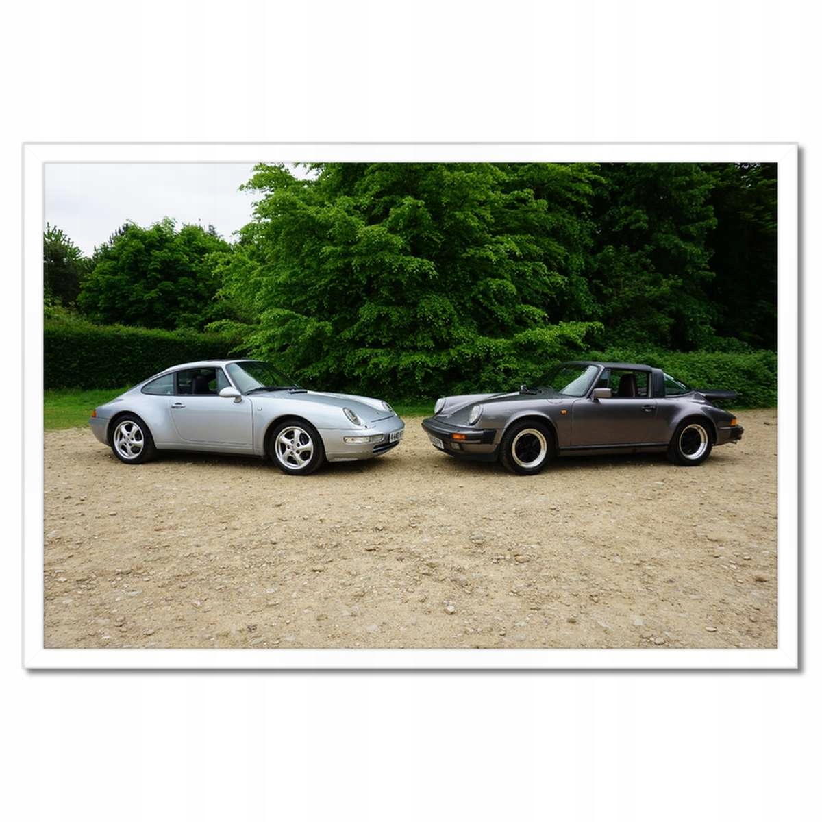 Plakáty v rámu 60x40 Porsche Auto