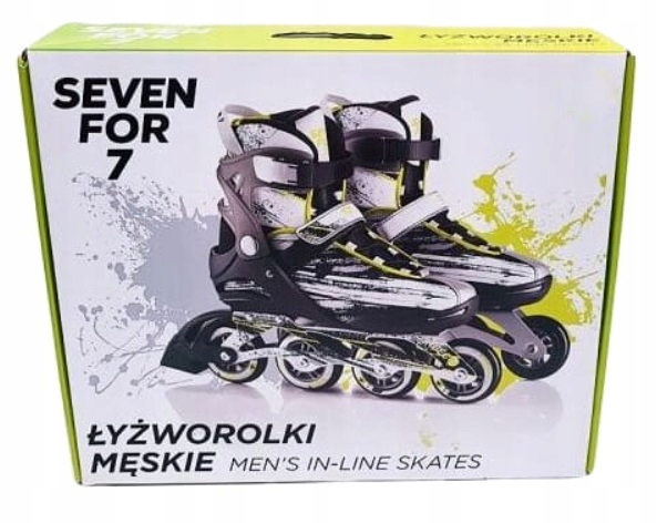 Rolki Łyżworolki Męskie R.43
