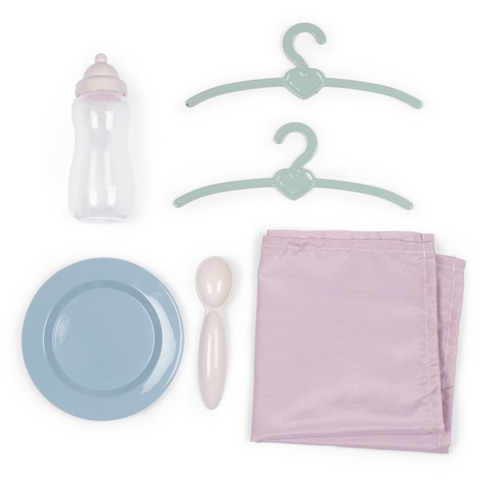 SMOBY Opekunka 3w1 Łóżeczko Krzesełko Walizka +AKC Marka Smoby