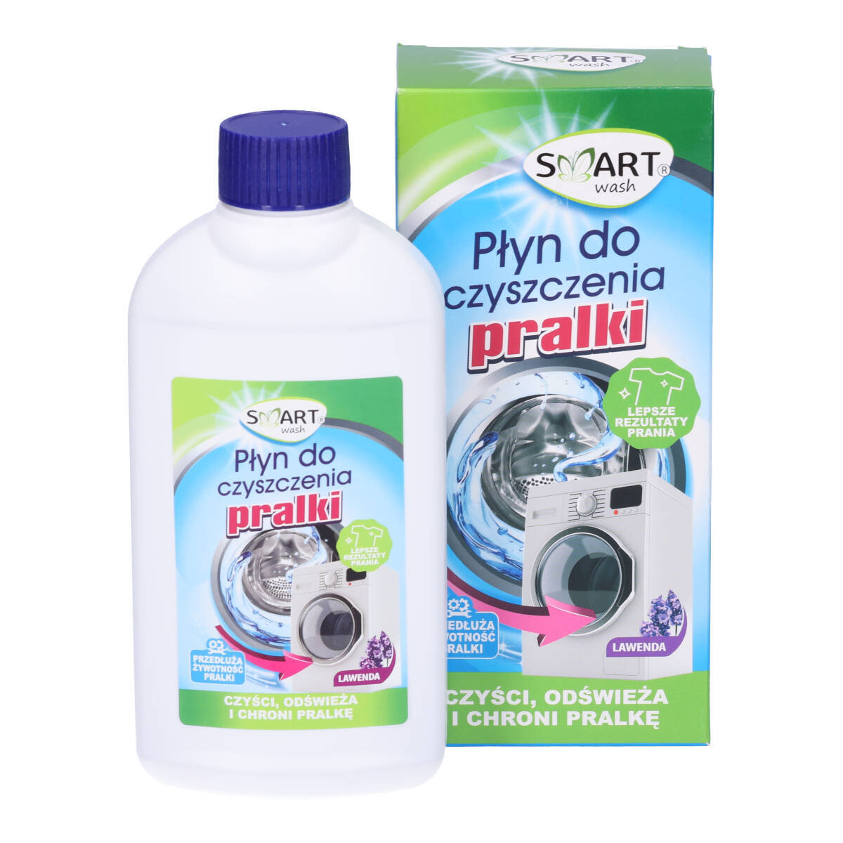 

Płyn do czyszczenia pralki Smart Wash 250ml