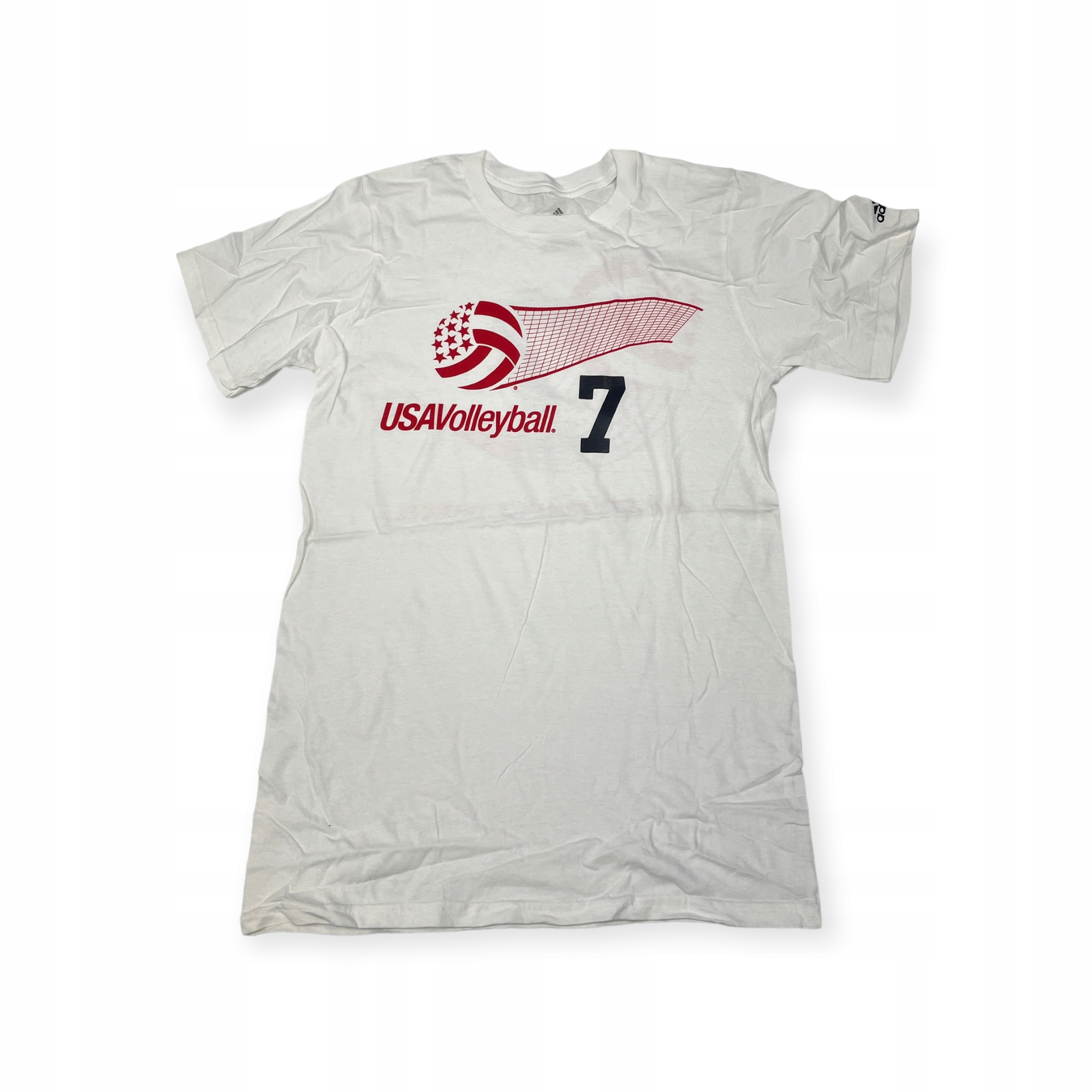 Koszulka męska biała ADIDAS VOLLEYBALL S 7