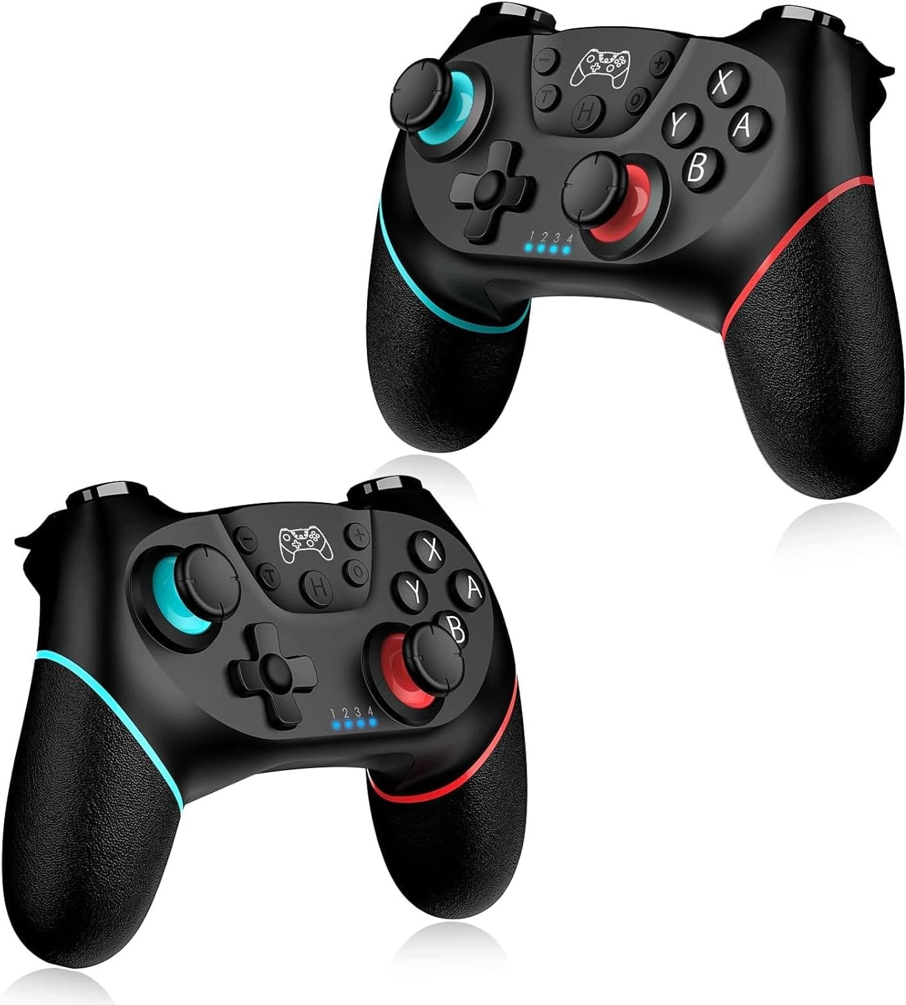 Pad Kontroler Bezprzewodowy 2 Sztuki Gamingowy Do Switch Vibracyjny Zestaw
