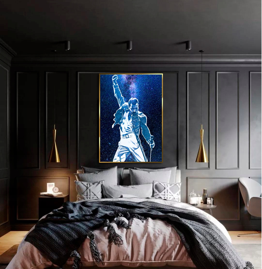 Ogromny Obraz Queen Freddie Mercury 140x100cm Typ inne