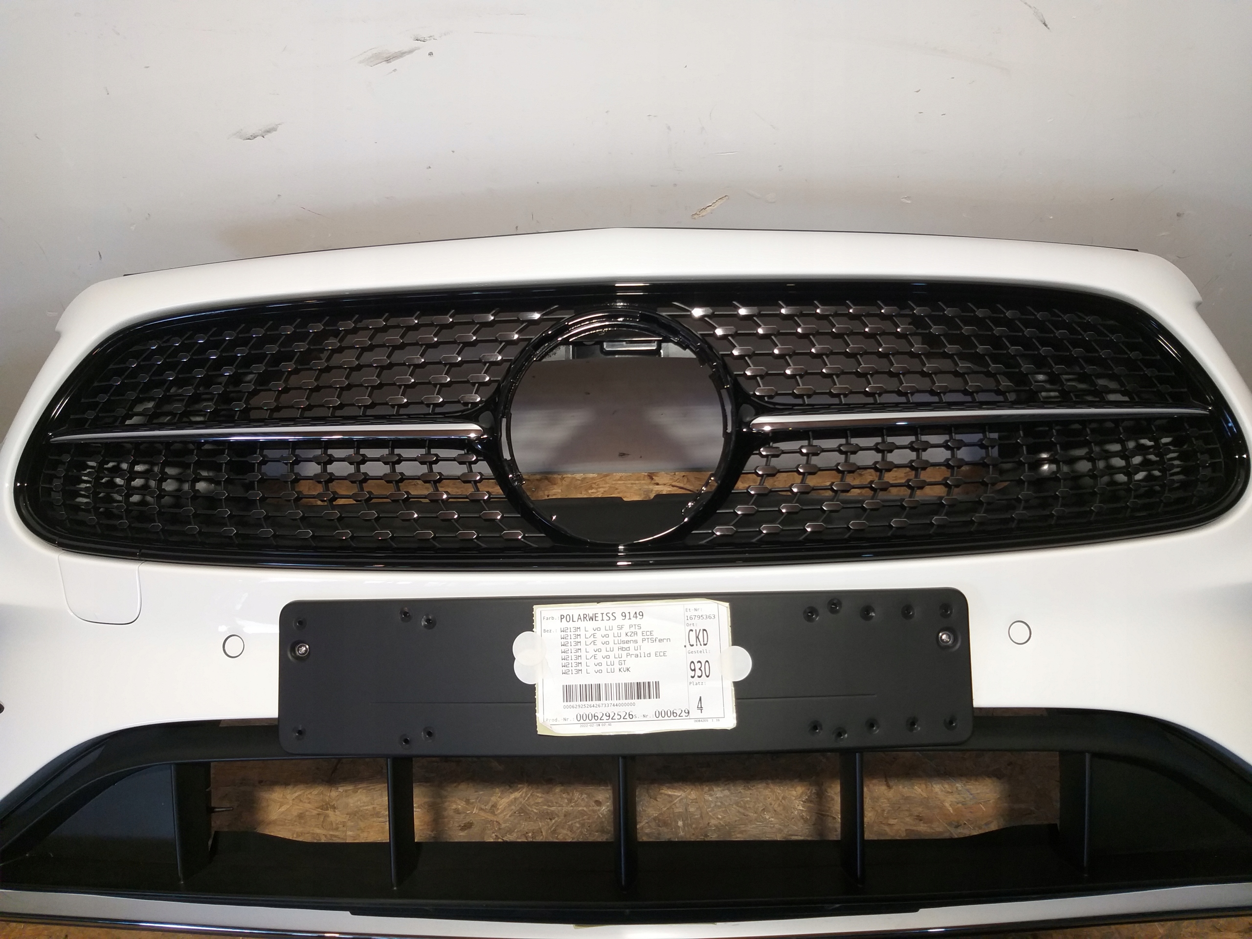 bumper front Mercedes E-Klasa W213 AMG Lift 20