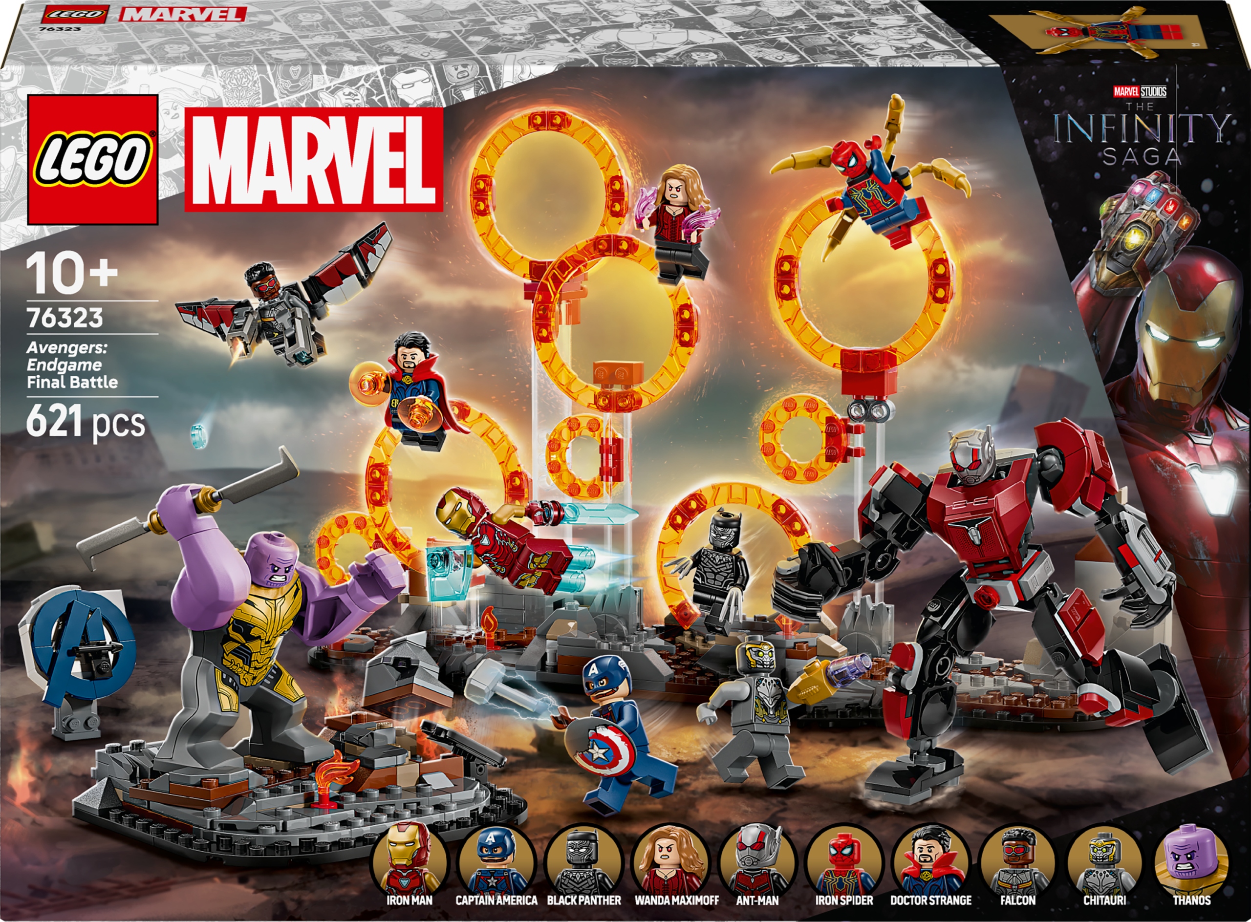 Lego Marvel Avengers: Koniec gry ostateczna bitwa 76323