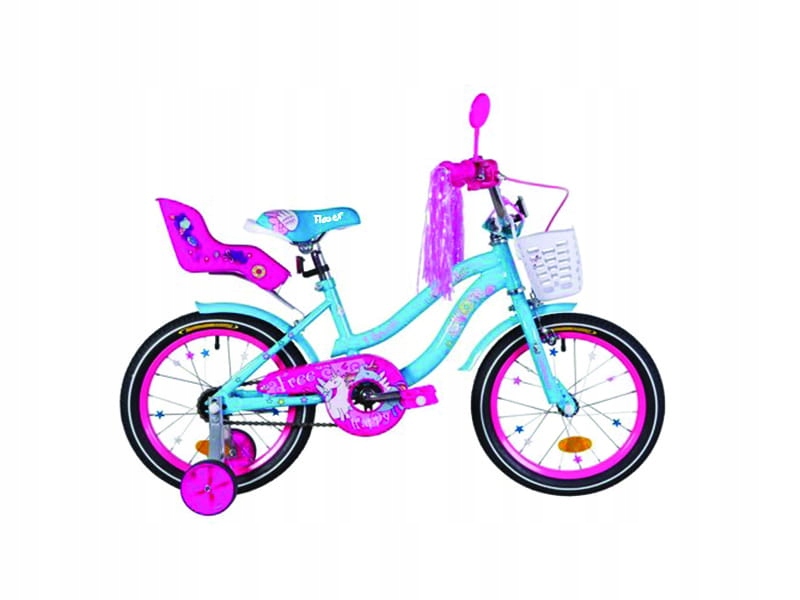 Rower dla dziewczynki Formula Flower Premium 16", rama 10"