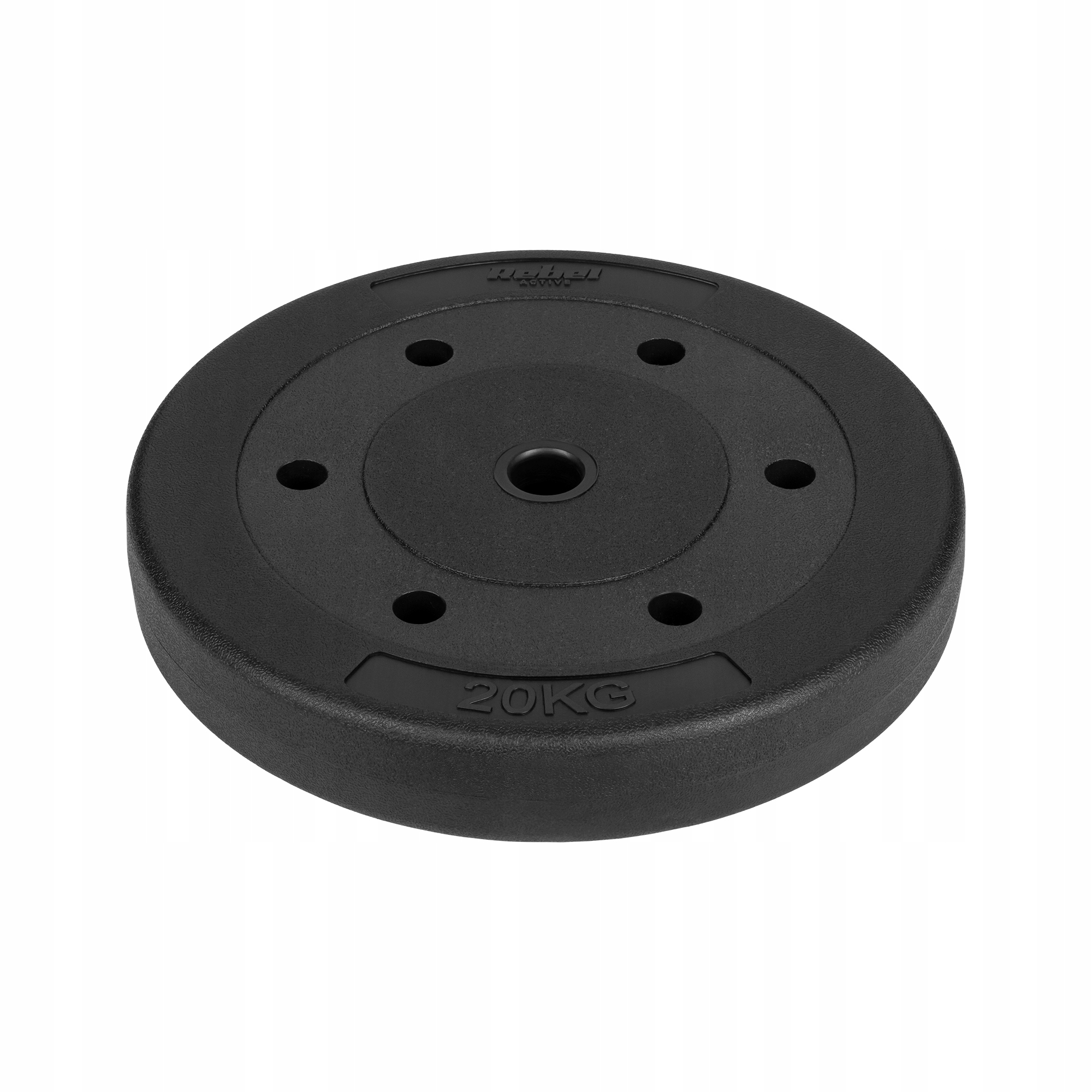 Obciążenie bitumiczne zestaw obciążeń 2x20kg 40kg 31mm talerze Rebel Kod producenta RBA-2105