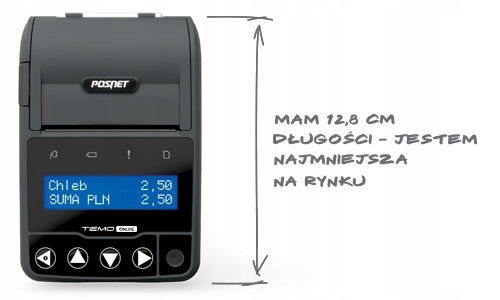 Drukarka fiskalna Posnet TEMO ONLINE - USB Producent Posnet