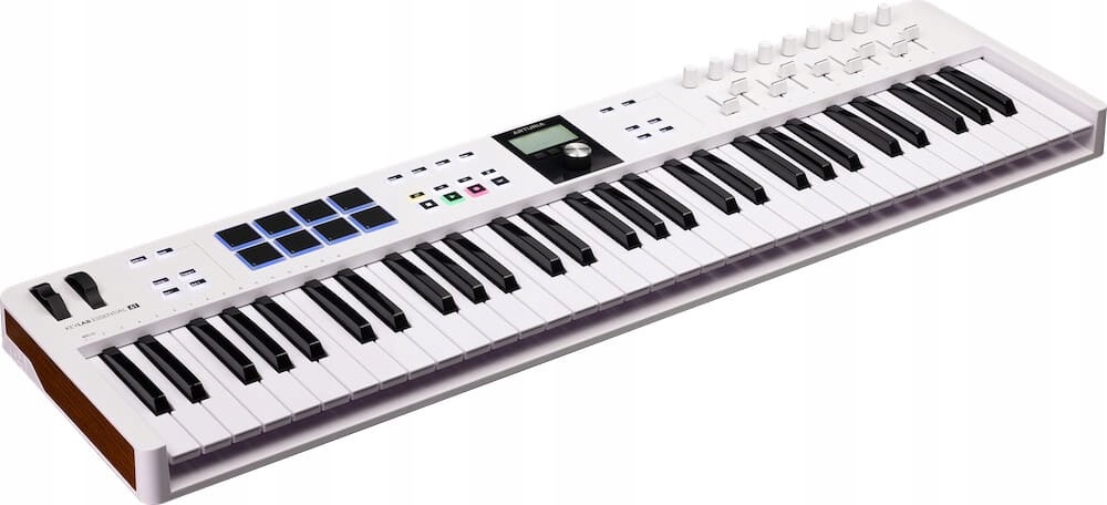 Arturia KeyLAB Essential 61 MK3 White - klawiatura MIDI Kod producenta KeyLAB Essential 61 mk3 wh