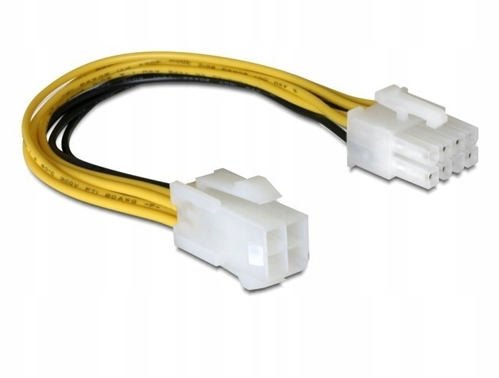Kabel zasilający 8Pin EPS - 4Pin ATX/P4 wewnętrzny