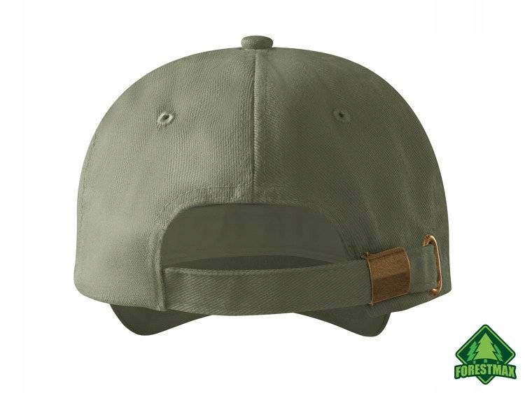 Czapka z daszkiem khaki wędkarska z nadrukiem KARP Marka ForestMAX