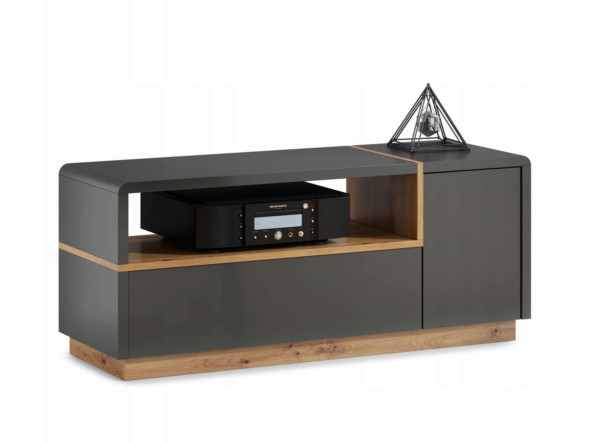 

Szafka Folk RTV-120 Nowoczesna Szary Mat Loft