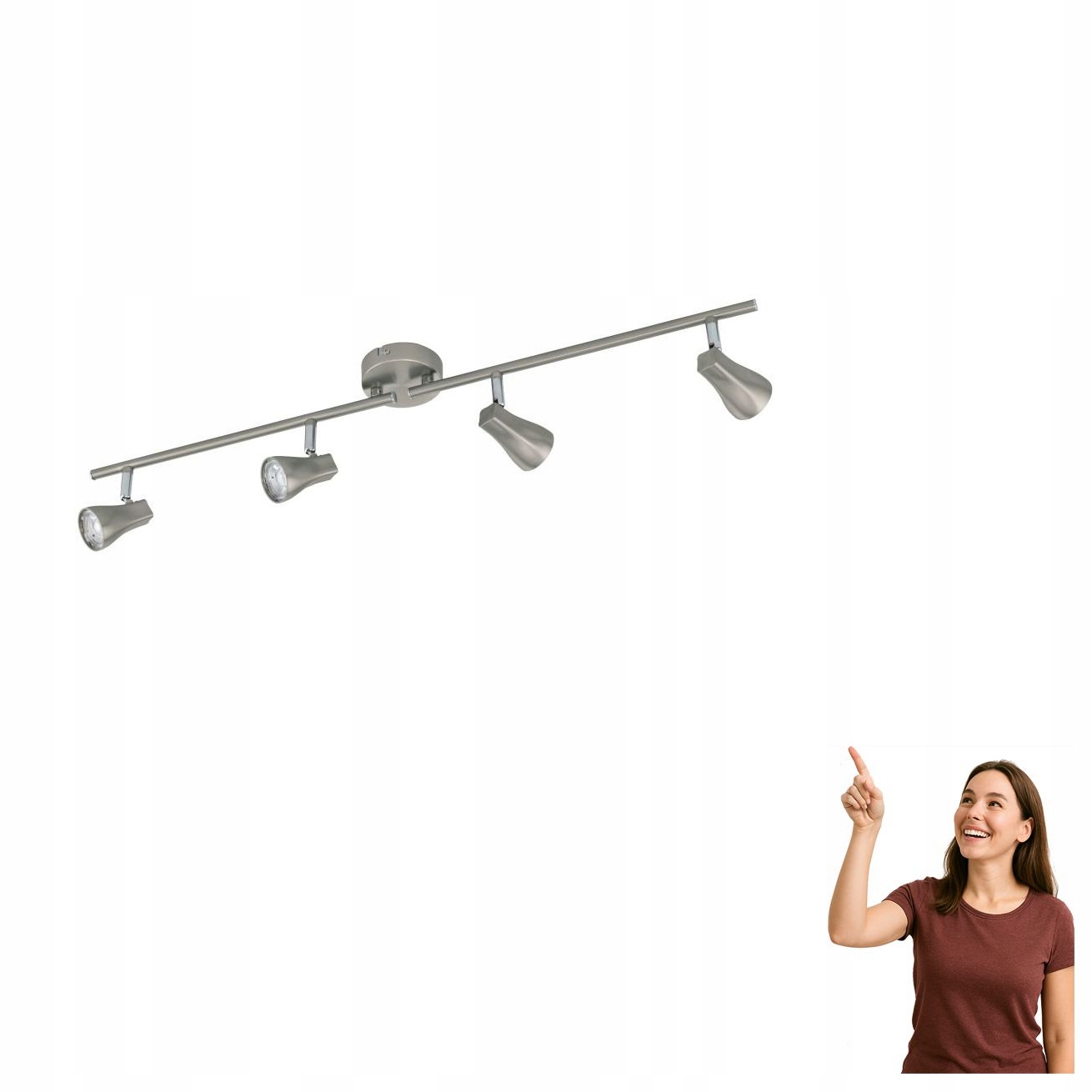 Led spotová lampa 4x3W Tiberio 1 97826 Eglo