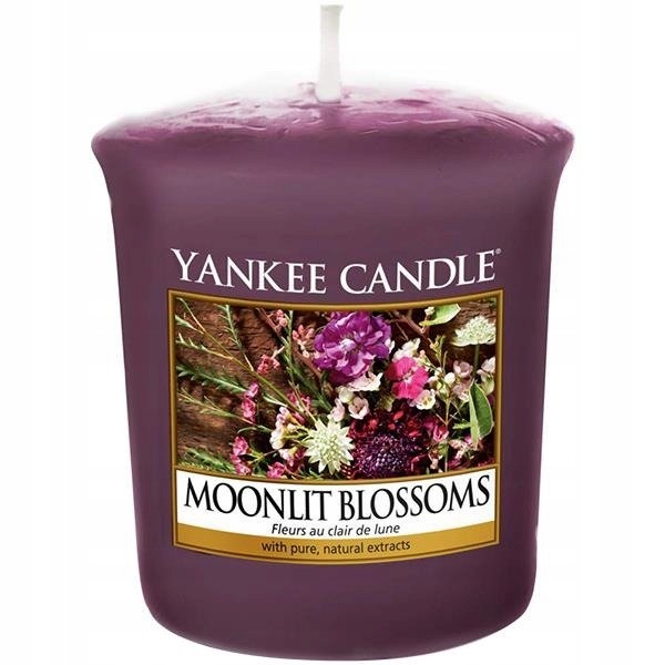 

Yankee Candle Świeczka Zapach Moonlit Blossoms 49g