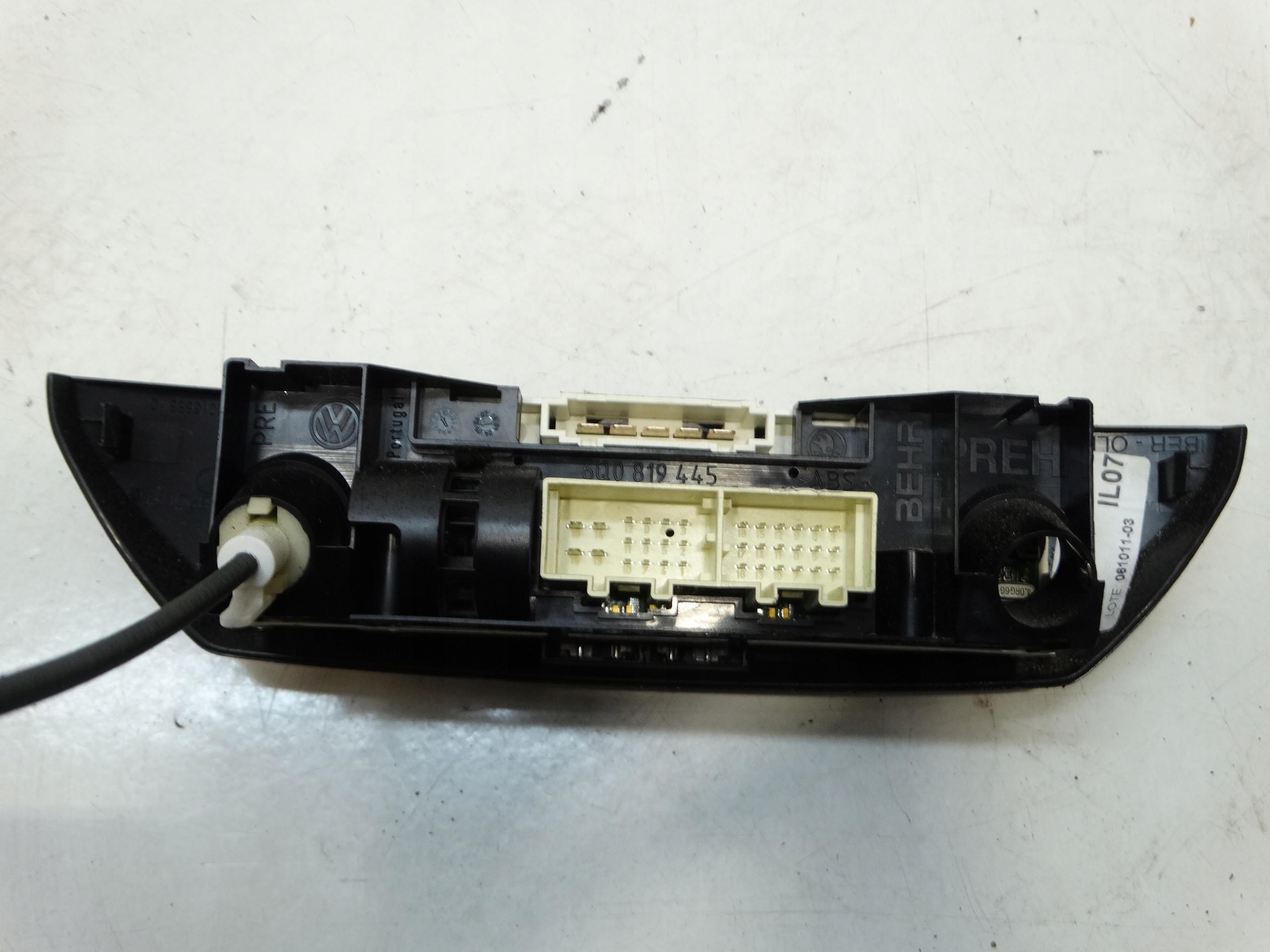Unite commande clima Bouches buses VOLKSWAGEN POLO IV 9N 6Q0820045G